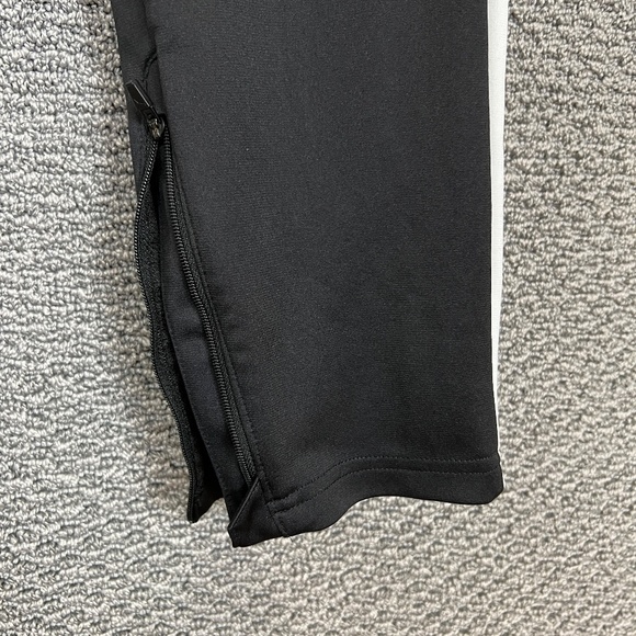 Puma Women's Sweatpants Size M Black White DRYCELL Ankle Zip Front Pockets - Picture 3 of 14